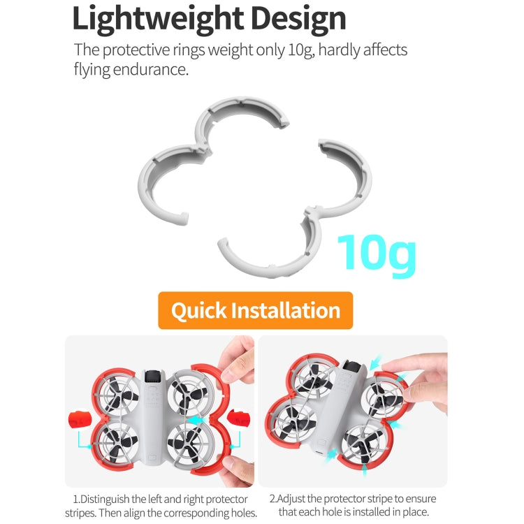 Cubierta anular anticolisión para protección de hélice Sunnylife, For DJI Neo