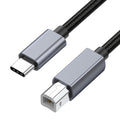 Cable adaptador de teclado MIDI para impresora BM USB-C/Tipo-C a USB-B, 0.5m, 1.8m, 3m