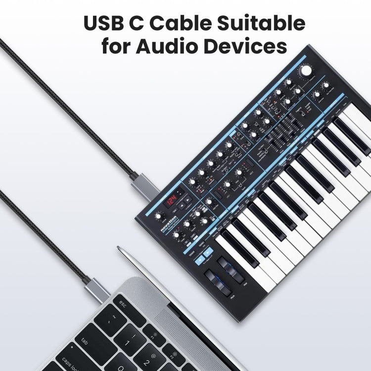 Cable adaptador de teclado MIDI para impresora BM USB-C/Tipo-C a USB-B, 0.5m, 1.8m, 3m