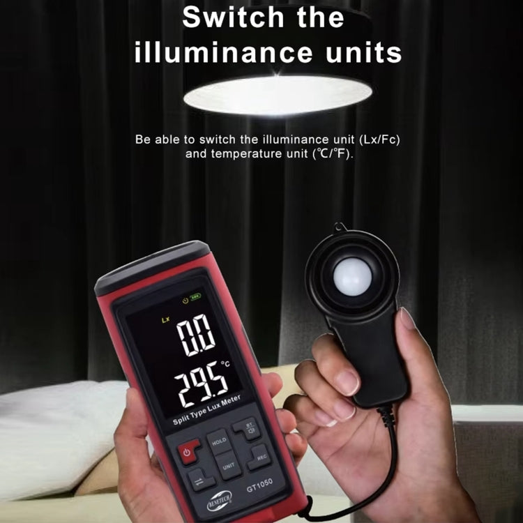 Luxómetro digital profesional BENERECH GT1050