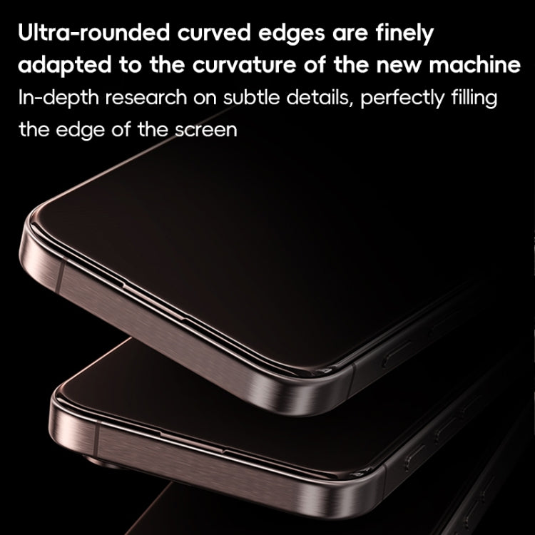 Película protectora templada HD de la serie Zero Sense de Benks, For iPhone 16 Pro Max, For iPhone 16 Pro, For iPhone 16 Plus, For iPhone 16