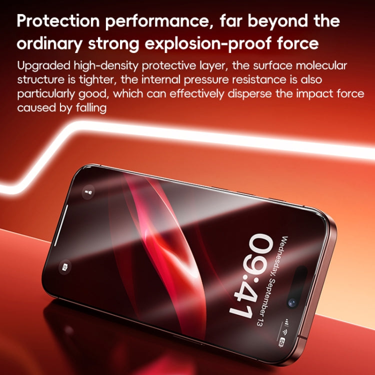 Película protectora templada HD de la serie Zero Sense de Benks, For iPhone 16 Pro Max, For iPhone 16 Pro, For iPhone 16 Plus, For iPhone 16