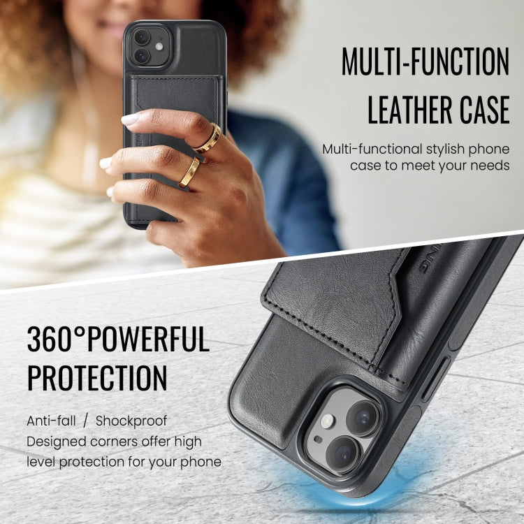Estuche para teléfono desmontable con funda para tarjeta RFID MagSafe serie DG.MING MAGKING-K2, For iPhone 12 Pro Max