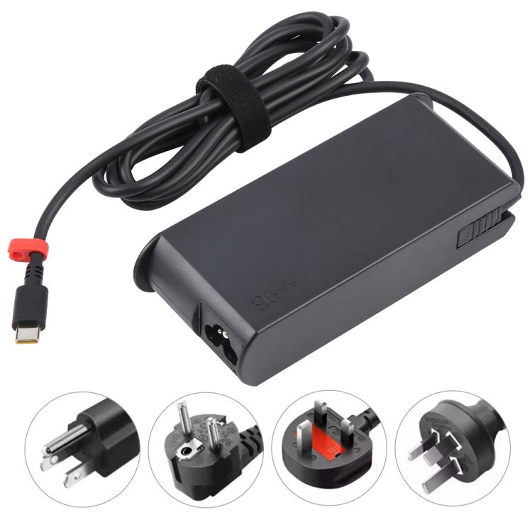 Adaptador de corriente para portátil Lenovo, con conector USB tipo C de 95 W, 20 V y 4,75 A, EU Plug, US Plug, UK Plug, AU Plug