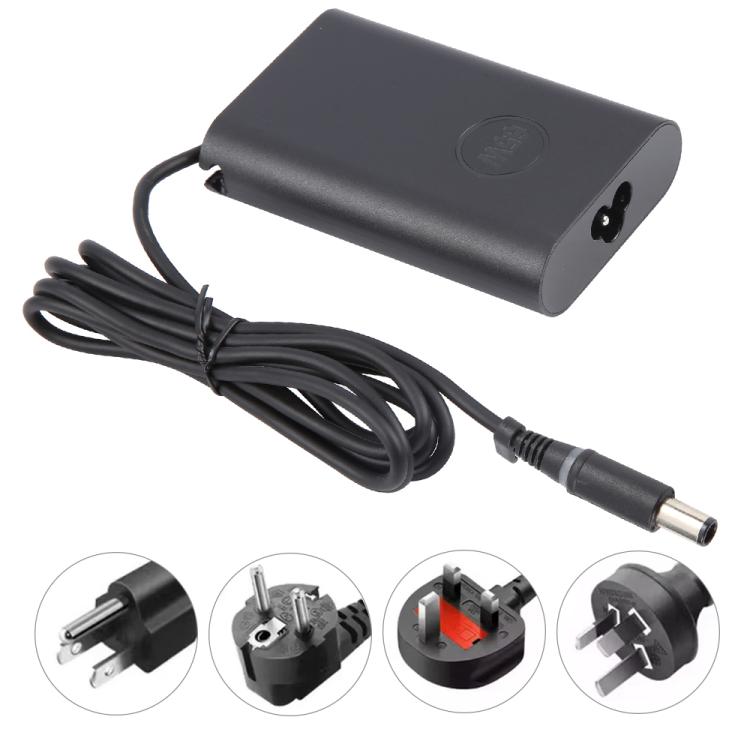 Adaptador de corriente para portátil Dell 7.4 x 5.0, 65 W, 19,5 V, 3,34 A, EU Plug, US Plug, UK Plug, AU Plug