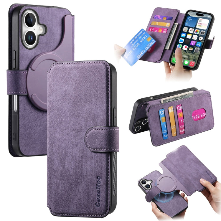 CaseNeo MagSafe RFID - Funda de cuero retro antirrobo para teléfono, For iPhone 17e / 16e, For iPhone 17 Pro Max, For iPhone 17 Pro, For iPhone 17, For iPhone Air, For iPhone 16 Pro Max, For iPhone 16 Pro, For iPhone 16 Plus