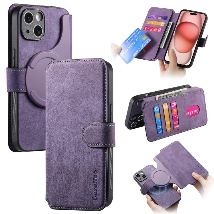CaseNeo MagSafe RFID - Funda de cuero retro antirrobo para teléfono, For iPhone 16, For iPhone 15 Pro Max, For iPhone 15 Pro, For iPhone 15 Plus, For iPhone 15