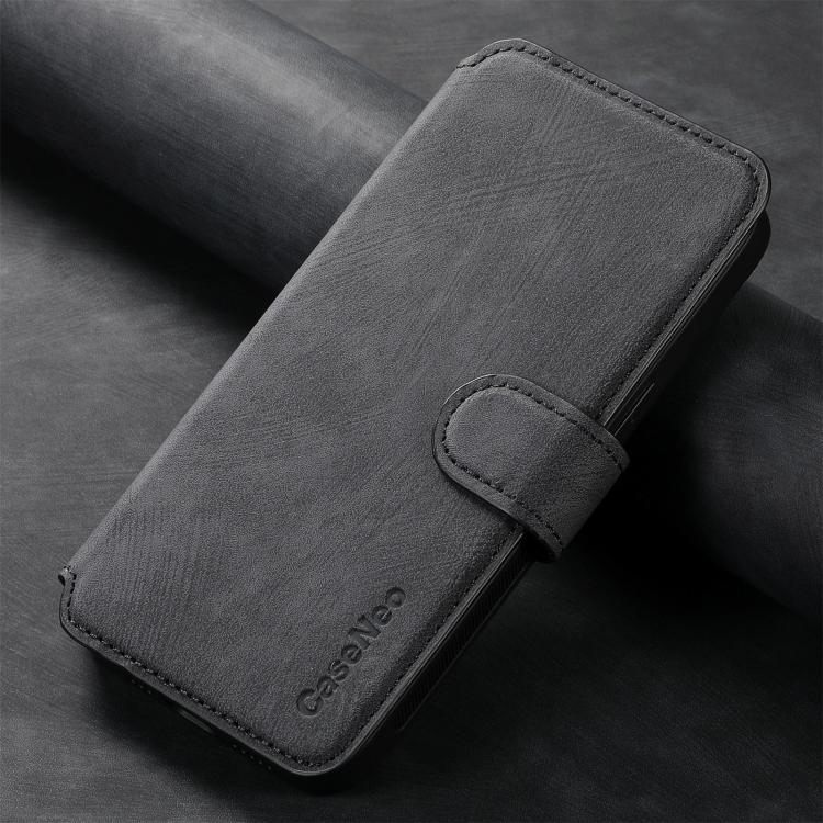 CaseNeo MagSafe RFID - Funda de cuero retro antirrobo para teléfono, For iPhone 17e / 16e, For iPhone 17 Pro Max, For iPhone 17 Pro, For iPhone 17, For iPhone Air, For iPhone 16 Pro Max, For iPhone 16 Pro, For iPhone 16 Plus