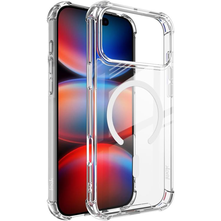 Funda para teléfono IMAK Space Shield PC + TPU Airbag a prueba de golpes MagSafe, For iPhone 17 Pro Max, For iPhone 17 Pro, For iPhone 17, For iPhone Air, For iPhone 16 Pro Max, For iPhone 16 Pro, For iPhone 16