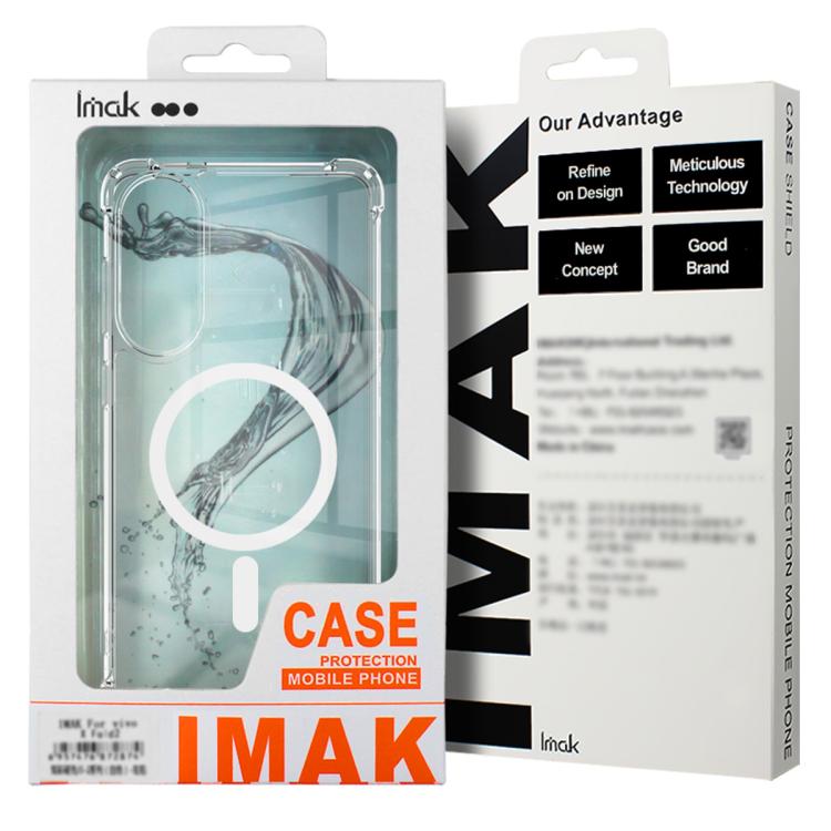 Funda para teléfono IMAK Space Shield PC + TPU Airbag a prueba de golpes MagSafe, For iPhone 17 Pro Max, For iPhone 17 Pro, For iPhone 17, For iPhone Air, For iPhone 16 Pro Max, For iPhone 16 Pro, For iPhone 16