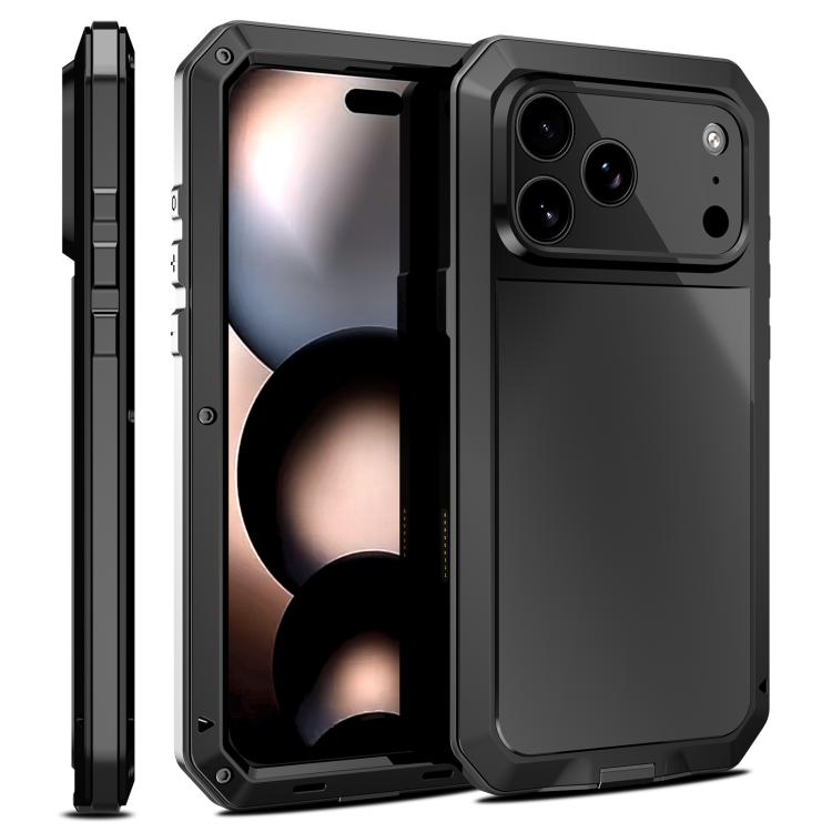 Funda metálica para teléfono con triple protección RedPepper, For iPhone 17 Pro Max, For iPhone 17 Pro, For iPhone 17, For iPhone Air, For iPhone 16 Pro Max, For iPhone 16 Pro, For iPhone 16 Plus, For iPhone 16