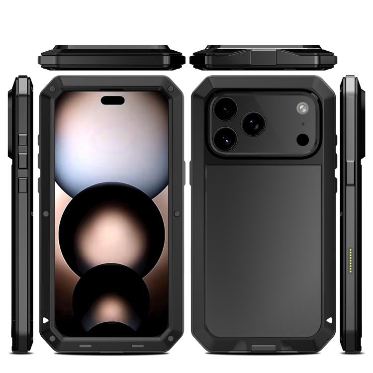 Funda metálica para teléfono con triple protección RedPepper, For iPhone 17 Pro Max, For iPhone 17 Pro, For iPhone 17, For iPhone Air, For iPhone 16 Pro Max, For iPhone 16 Pro, For iPhone 16 Plus, For iPhone 16