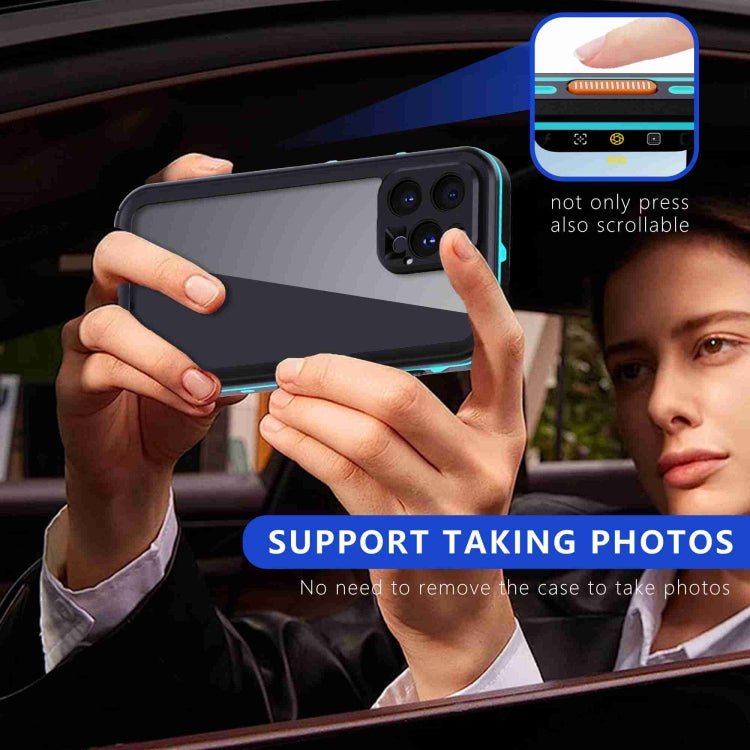 Funda para teléfono con triple protección IP68 y diseño transparente RedPepper Dot, For iPhone 16 Pro Max, For iPhone 16 Pro, For iPhone 16 Plus, For iPhone 16