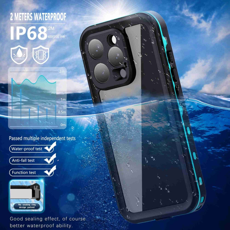 Funda para teléfono con triple protección IP68 y diseño transparente RedPepper Dot, For iPhone 16 Pro Max, For iPhone 16 Pro, For iPhone 16 Plus, For iPhone 16