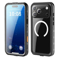 Funda para teléfono con protección MagSafe triple a prueba de agua IP68 con puntos transparentes de RedPepper, For iPhone 17 Pro Max, For iPhone 17 Pro, For iPhone 17, For iPhone Air, For iPhone 16 Pro Max, For iPhone 16 Pro, For iPhone 16 Plus        ...