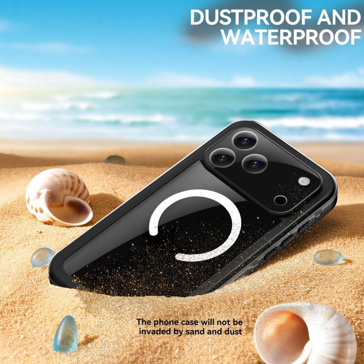 Funda para teléfono con protección MagSafe triple a prueba de agua IP68 con puntos transparentes de RedPepper, For iPhone 17 Pro Max, For iPhone 17 Pro, For iPhone 17, For iPhone Air, For iPhone 16 Pro Max, For iPhone 16 Pro, For iPhone 16 Plus        ...