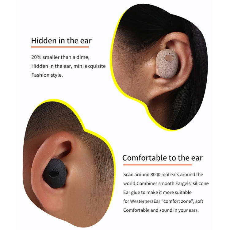 Calante T2S 5D Efecto de sonido Bluetooth 5.0 Auricular inalámbrico Bluetooth con caja de carga magnética, llamada de soporte y Siri