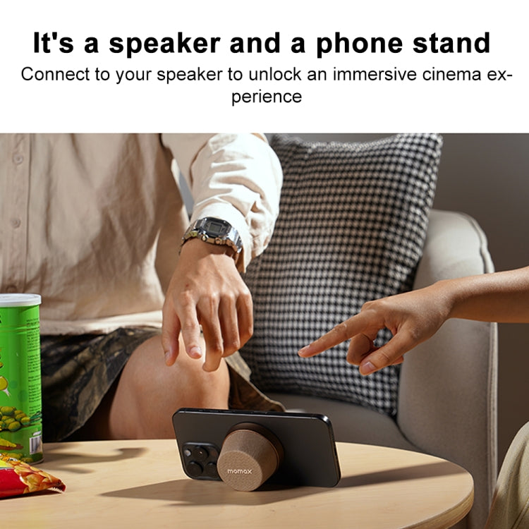Altavoz inalámbrico magnético Momax 1-Vibe Go