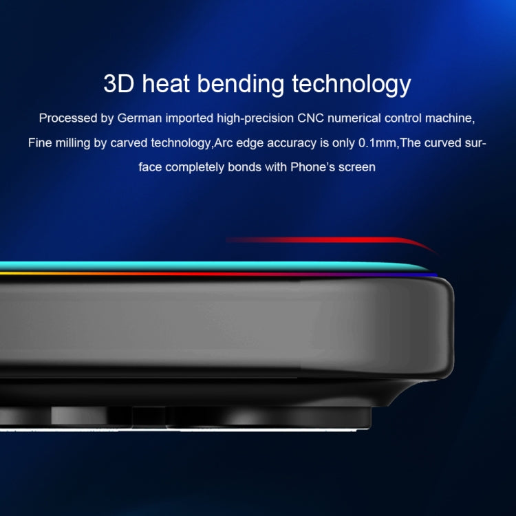 Película de vidrio templado de cobertura total antiexplosiones NILLKIN 3D CP+MAX, For iPhone 16 Pro Max, For iPhone 16 Pro, For iPhone 16 Plus, For iPhone 16