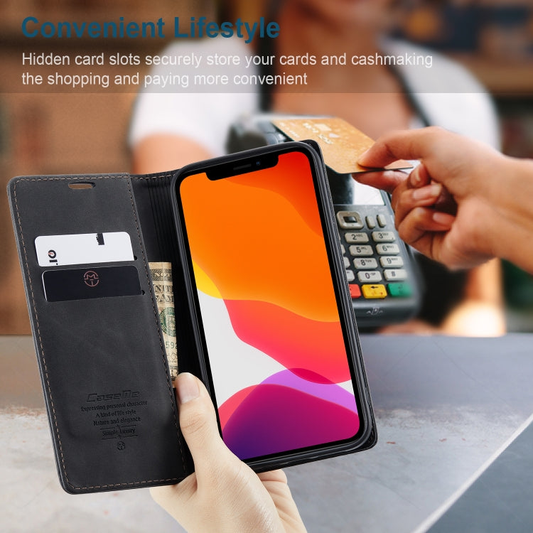 CaseMe-013 Estuche de cuero con tapa horizontal esmerilado retro multifuncional con ranura para tarjeta y soporte y billetera, For iPhone 12 Pro Max, For iPhone 12 / 12 Pro, For iPhone 12 mini, For OnePlus Nord