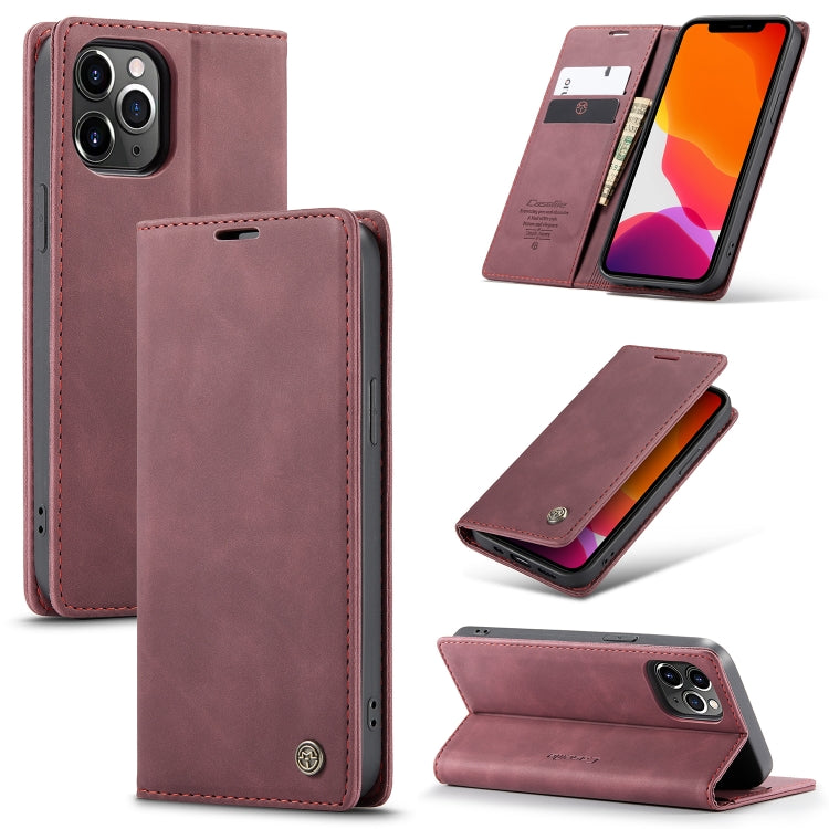 CaseMe-013 Estuche de cuero con tapa horizontal esmerilado retro multifuncional con ranura para tarjeta y soporte y billetera, For iPhone 12 Pro Max, For iPhone 12 / 12 Pro, For iPhone 12 mini, For OnePlus Nord