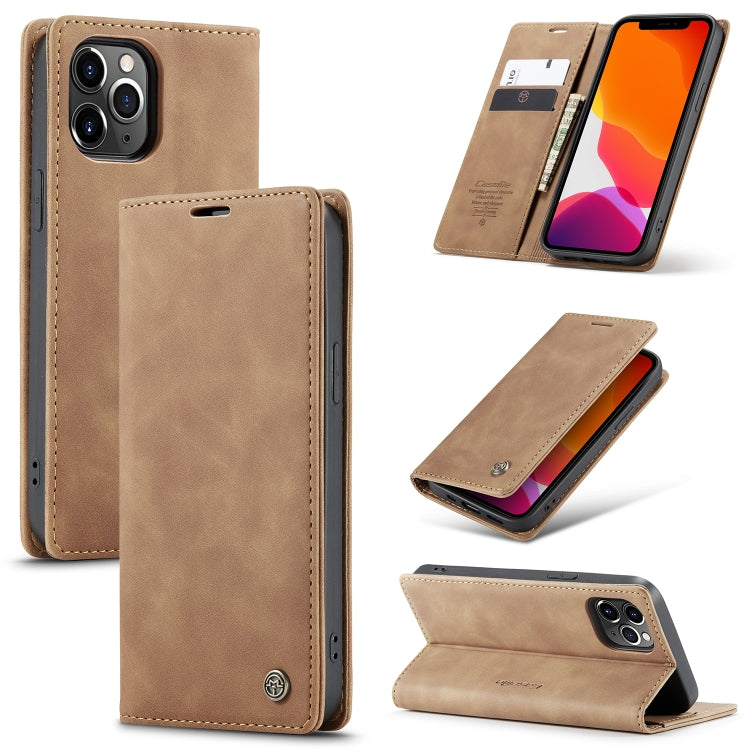 CaseMe-013 Estuche de cuero con tapa horizontal esmerilado retro multifuncional con ranura para tarjeta y soporte y billetera, For iPhone 12 Pro Max, For iPhone 12 / 12 Pro, For iPhone 12 mini, For OnePlus Nord