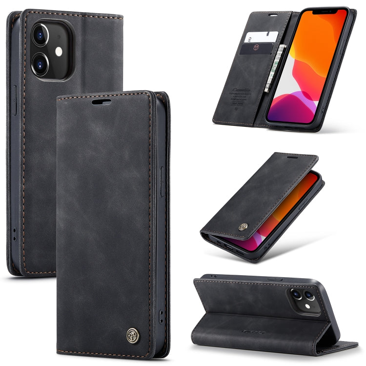 CaseMe-013 Estuche de cuero con tapa horizontal esmerilado retro multifuncional con ranura para tarjeta y soporte y billetera, For iPhone 12 Pro Max, For iPhone 12 / 12 Pro, For iPhone 12 mini, For OnePlus Nord