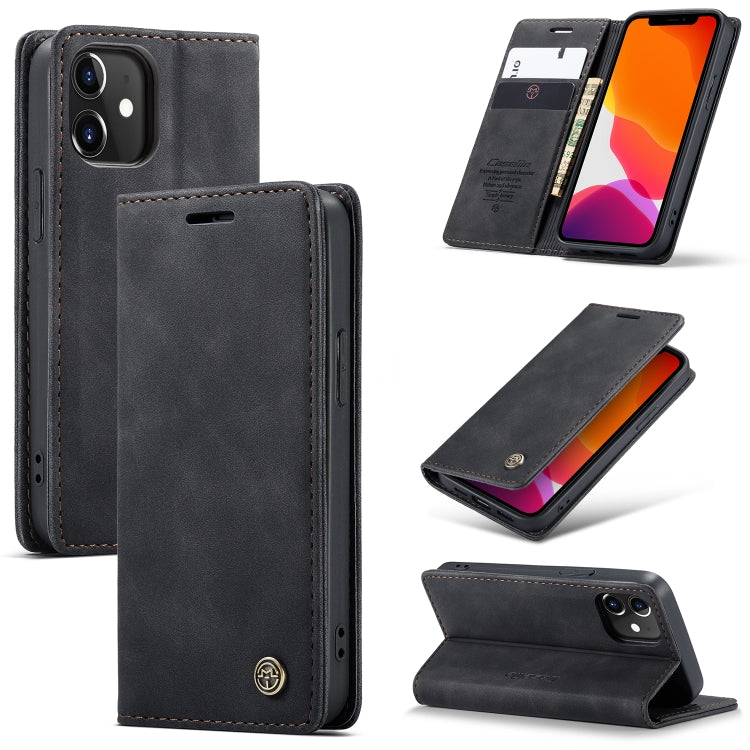 CaseMe-013 Estuche de cuero con tapa horizontal esmerilado retro multifuncional con ranura para tarjeta y soporte y billetera, For iPhone 12 Pro Max, For iPhone 12 / 12 Pro, For iPhone 12 mini, For OnePlus Nord