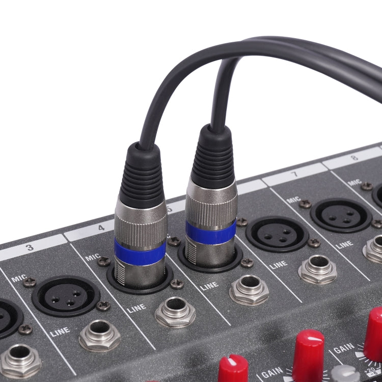 Cable de audio de 2 RCA macho a 2 XLR de 3 pines macho, 1.5m, 3m