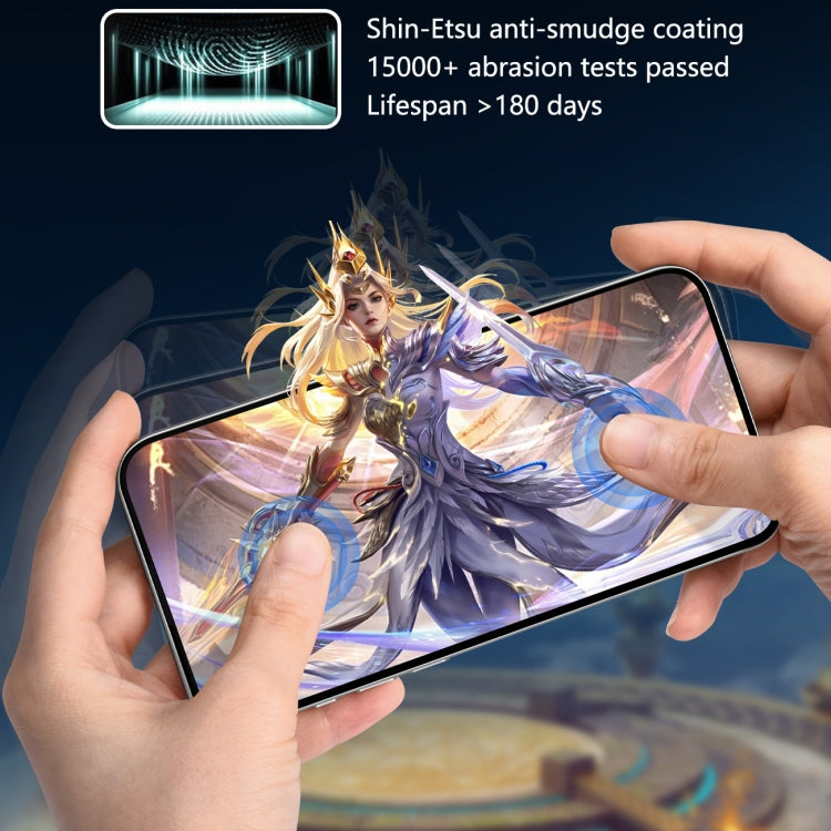 Película de vidrio templado para privacidad de pantalla completa 2.5D de la serie Zero Sense de JOYROOM, For iPhone 16 Pro Max, For iPhone 16 Pro, For iPhone 16 Plus / 15 Plus, For iPhone 16 / 15