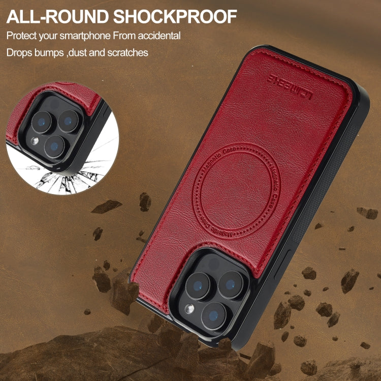 Estuche para teléfono RFID Magsafe 2 en 1 de LC.IMEEKE, For iPhone 15 Pro Max, For iPhone 15 Pro, For iPhone 15 Plus / 14 Plus, For iPhone 15, For iPhone 14 / 13, For iPhone 14 Pro, For iPhone 14 Pro Max, For iPhone SE 2022 / 2020 / 8 / 7              ...
