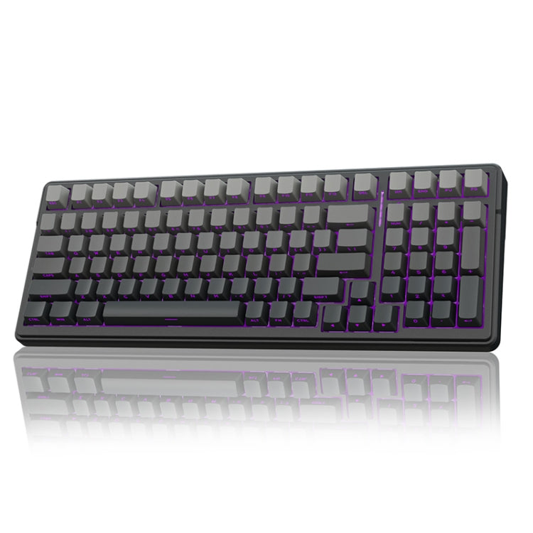 Teclado mecánico RGB personalizado AULA F99 Pro de 99 teclas con cable/2,4 G/Bluetooth, tres modelos
