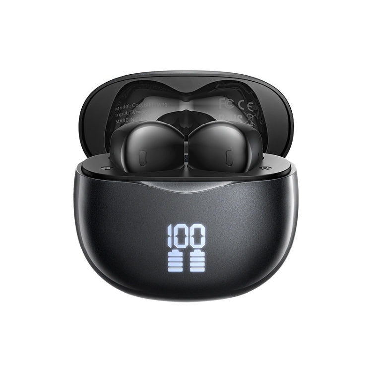 REMAX W39 Auriculares inalámbricos con Bluetooth y pantalla digital estéreo