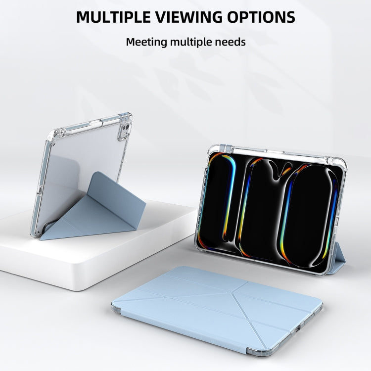 Funda de cuero para tableta con deformación en forma de Y mutua, For iPad Pro 13 2025 / 2024, For iPad Pro 11 2025 / 2024, For iPad 2025 / 2022, For iPad Air 11 2026 / 2025 / 2024, For iPad Air 13 2026 / 2024 / 2025