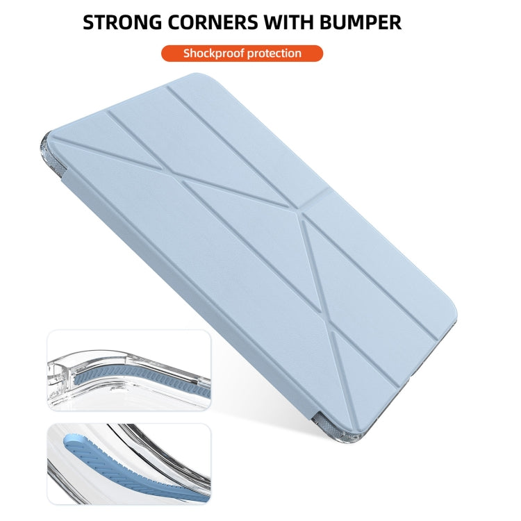 Funda de cuero para tableta con deformación en forma de Y mutua, For iPad Pro 13 2025 / 2024, For iPad Pro 11 2025 / 2024, For iPad 2025 / 2022, For iPad Air 11 2026 / 2025 / 2024, For iPad Air 13 2026 / 2024 / 2025