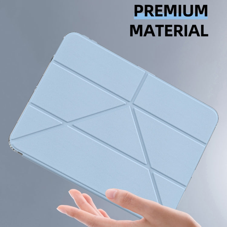 Funda de cuero para tableta con deformación en forma de Y mutua, For iPad Pro 13 2025 / 2024, For iPad Pro 11 2025 / 2024, For iPad 2025 / 2022, For iPad Air 11 2026 / 2025 / 2024, For iPad Air 13 2026 / 2024 / 2025