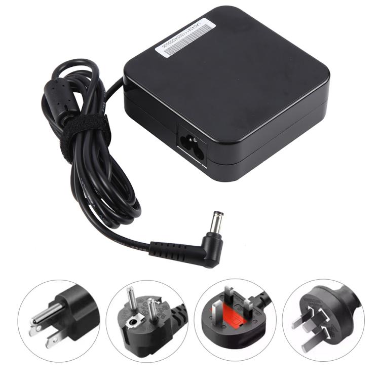 Adaptador de corriente para portátil Asus 5.5 x 2.5 de 19 V, 4,74 A y 90 W, EU Plug, US Plug, UK Plug, AU Plug