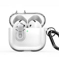 Estuche transparente dividido para auriculares con gancho de la serie PECL de DUX DUCIS, For AirPods 4