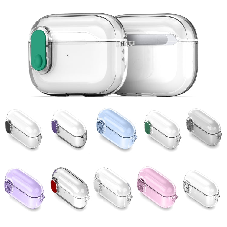 Estuche transparente dividido para auriculares con gancho de la serie PECL de DUX DUCIS, For AirPods 4