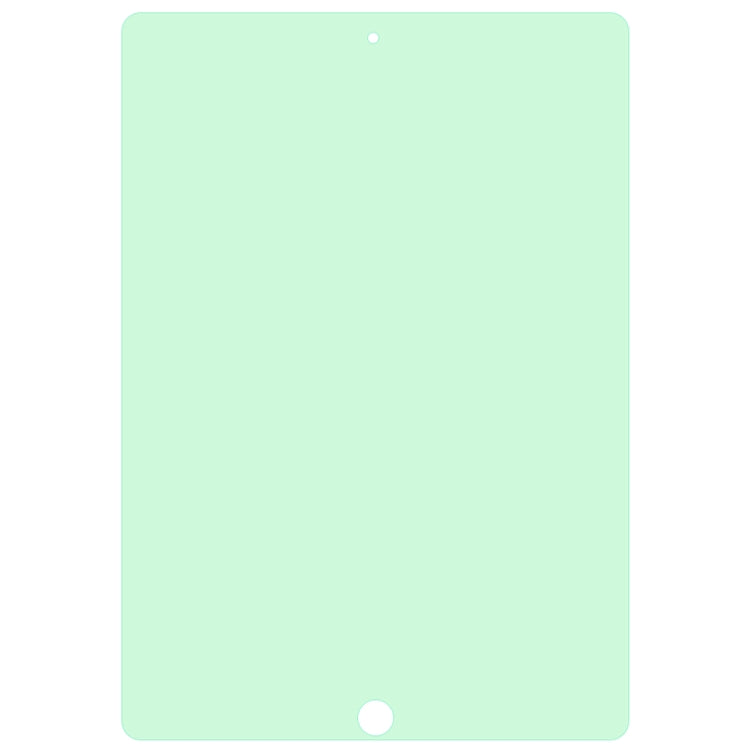 9H 2.5D Protección ocular Luz verde Película de vidrio templado a prueba de explosiones, For iPad 9.7 2018, For iPad 10.2, For iPad Mini 3 & 2, For iPad Mini 2019 & 4, For iPad Pro 10.5 inch, For iPad Pro 11 (2020), For iPad Pro 12.9 (2020)