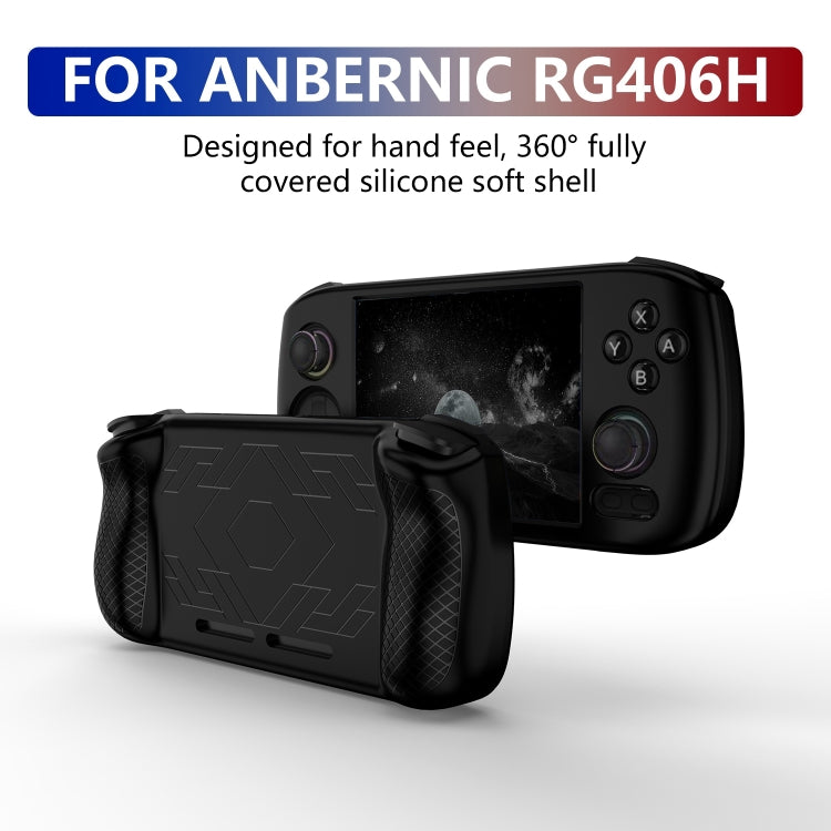 Funda protectora de silicona para consola de juegos, For ANBERNIC RG406H