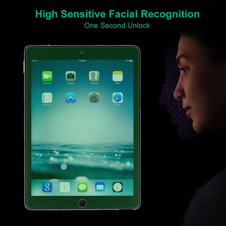 2 PCS 9H 2.5D Protección ocular Luz verde Película de vidrio templado a prueba de explosiones, For iPad 9.7 (2018), For iPad 10.2, For iPad Mini 3 & 2, For iPad Mini 2019 & 4, For iPad Pro 10.5 inch, For iPad Pro 11 inch (2020)                         ...
