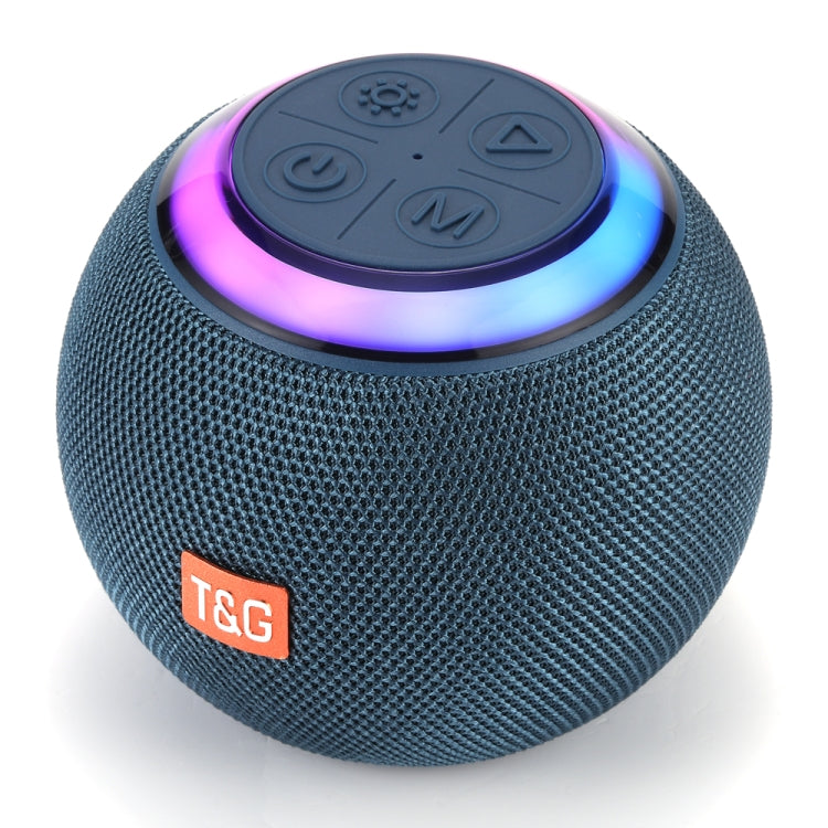 Minialtavoz portátil inalámbrico Bluetooth para exteriores T&G TG683 con luz LED ambiental, TG683