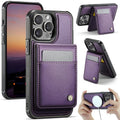 Estuche para teléfono de PU con tarjetero RFID MagSafe de estilo británico JEEHOOD J06, For iPhone 13 Pro Max, For iPhone 13 Pro, For iPhone 13, For iPhone 12 / 12 Pro, For iPhone 12 Pro Max, For iPhone 11 Pro Max, For iPhone 11, For iPhone 11 Pro     ...