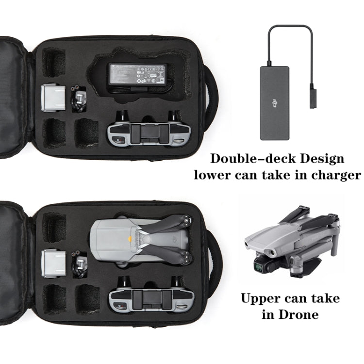 LINGSHI para DJI Mavic Air 2 caja protectora de bolsa de almacenamiento de hombro portátil elevada, For DJI Mavic Air 2 Ugrade