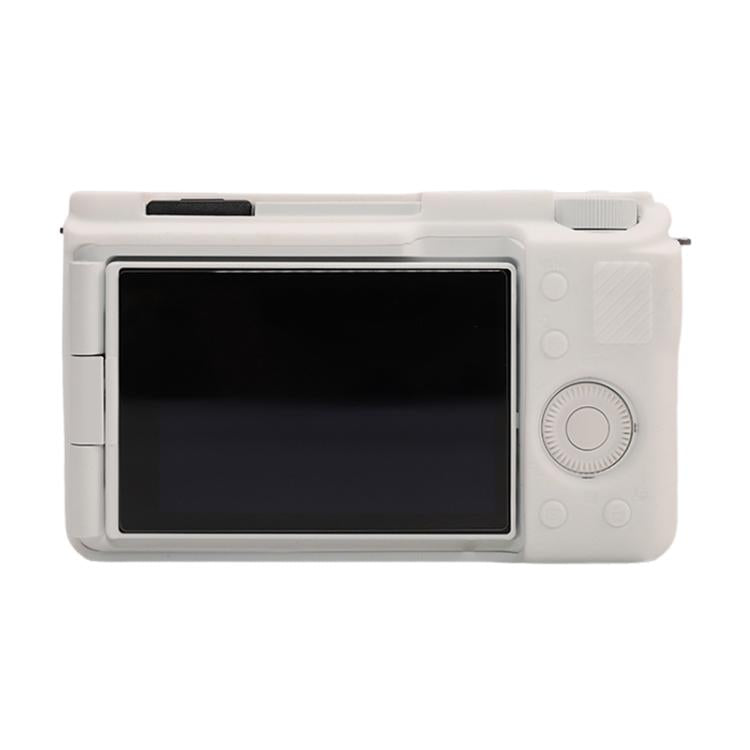 Funda protectora de silicona suave y brillante, For Sony ZV-E10 II / ZV-E10M2