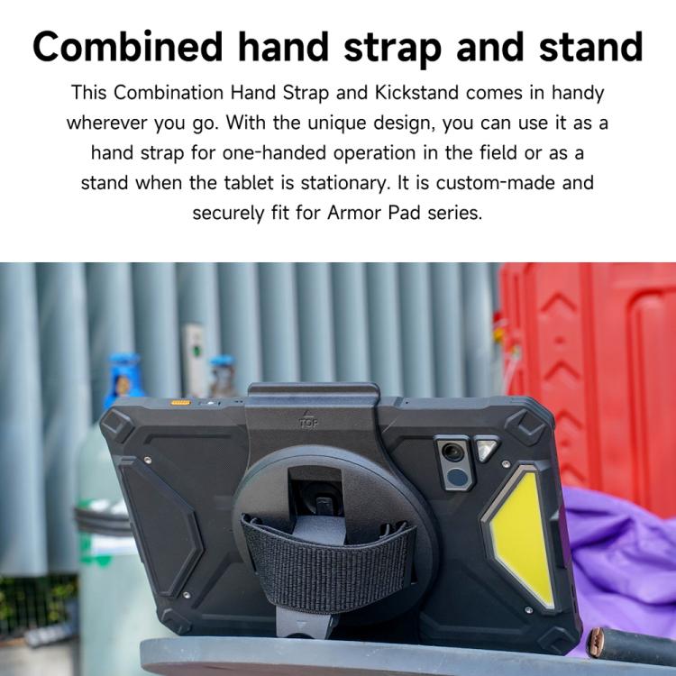 Correa de mano para tableta Ulefone Armor Pad 4 / 4 Ultra, For Ulefone Armor Pad 4 / 4 Ultra