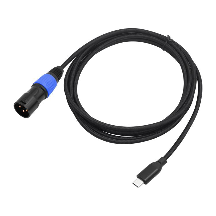 Cable de audio con salida estéreo TY015 tipo C macho a XLR macho, 1m, 2m, 3m