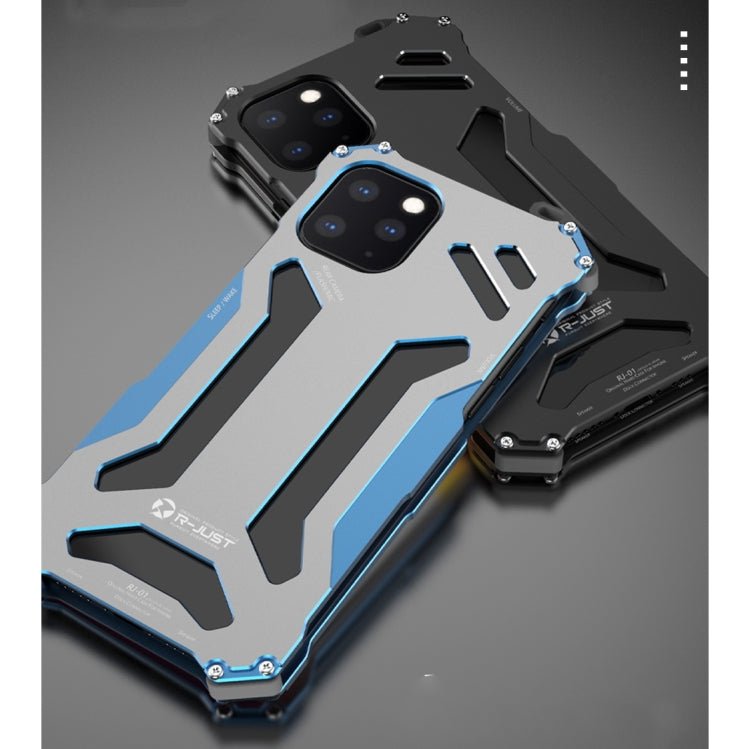 Estuche protector de metal blindado a prueba de golpes R-JUST, For Samsung Galaxy Note 20, For Samsung Galaxy Note 20 Ultra, For iPhone 12 mini, For iPhone 12 / 12 Pro, For iPhone 12 Pro Max