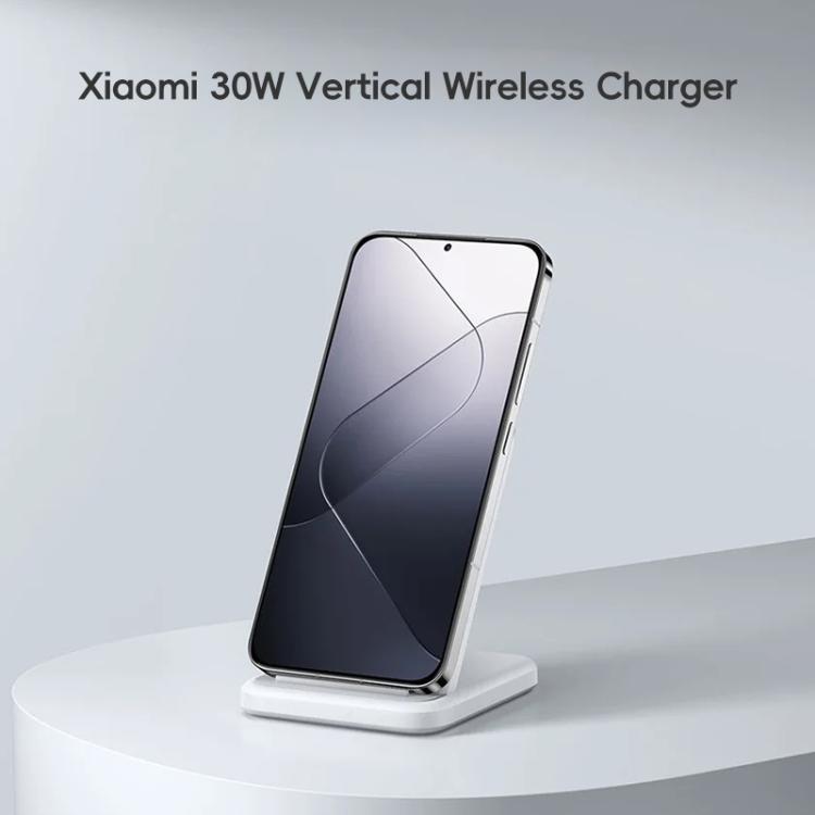 Cargador inalámbrico vertical original Xiaomi de 30 W, Vertical Stand